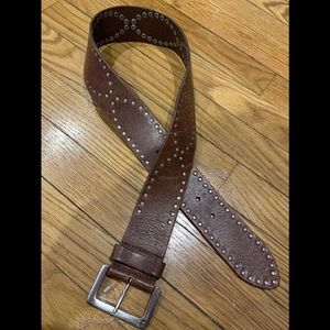 Ralph Lauren  SIZE SMALL BROWN LEATHER BELT